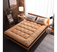 Matelas de sol japonais, tapis de couchage pliable, matelas futon pour chambre à coucher, literie de taille simple, 135 x 200 cm, idéal pour un usage domestique, portable et confortable