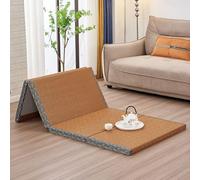 Matelas de sol japonais - Tapis de lit futon pliable pour plus de confort, gain de place, solution de couchage portable pour la maison, les invités et les voyages