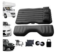 Matelas de voyage gonflable - 53,15*31,5 pouces, siège arrière de voiture, lit à air compact, pompe à air intégrée, solution de repos pratique en voyage sur la route | Inflation facile p