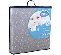 Matelas de voyage pliant imperméable P'TIT LIT - 60x120cm - Motif imprimé tendance