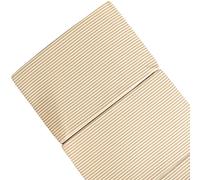 Matelas de voyage pliant rayé Ambre (60 x 120 cm)