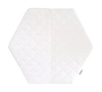 Matelas Déhoussable Pour Parc Bébé Hexagonal Blanc - Hexagonal TU