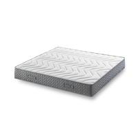 Matelas Densité 35 Kg/M3 - 24 Cm - Soutien Très Ferme + 2 Protèges Matelas Offerts Moon - 2x70x190 Blanc