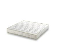 Matelas Densité 35kg/M3 - Hauteur 21 Cm - Soutien Ferme - Orthopédique + 2 Protèges Matelas Offerts - 2x80x190 Blanc
