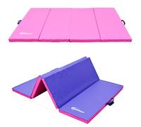 Matelas d'entrainement EYEPOWER - 180x120x5cm - Rose - Multisport - Pratique douce