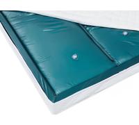 Matelas Double à Eau 160 x 200 cm en Vinyle Stabilisation Légère Renforcé Dual L