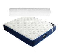 Matelas double à ressorts ensachés - 12/20/22/24 cm de hauteur - Matelas hybride à fermeté moyenne avec soutien orthopédique, épaisseur 24 cm, taille 90 x 190 cm pour un confort ultime
