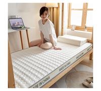Matelas double confortable en latex naturel et fibre de coco pliable en mousse à mémoire de forme, soutien moyen, doux et respirant, 90 x 200 cm, épaisseur 9 cm, idéal pour la vie du septième district