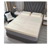 Matelas double en latex naturel 7 zones taille moyenne forte queen size étudiant maison tapis respirant et confortable 100 x 190 cm x 10 cm