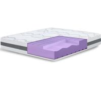 Matelas double en pierre blanche King Size 210x245 Carbone, Antibactérien, Antiacarien, Antiallergique. | Hauteur 25 cm | Fabriqué en Italie