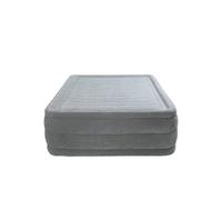INTEX Queen Comfort Lit Gonflable en Peluche avec Fibre Tech 152X203X56cm 64418ND