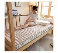Matelas double pliable en mousse à mémoire de forme en latex naturel, doux, confortable et respirant, 150 x 200 cm, idéal pour le septième district, rose, solution de sommeil parfaite