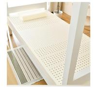 Matelas doux 100 % latex naturel - Confort luxueux pour le dos, les hanches, les épaules et les genoux - Épaisseur : 120 x 190 cm - Soulage la pression