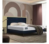 Dunlopillo - Matelas Mousse Mémoire Aérial, 21cm Narcisse - Blanc