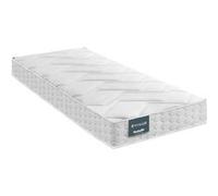 Dunlopillo - Matelas Mousse Ferme Aã©Rial, 18cm Jonquille - Blanc