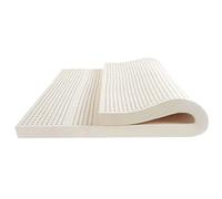 Matelas en caoutchouc pur en latex naturel de double épaisseur de 10cm pour la maison de chambre à coucher matelas hypoallergénique écologique