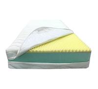 MATELAS EN DESSUS DE PRIX 80X200 MÉMOIRE DE FORME "MARTHE ALOE LUXUS" ÉPAISSEUR 25 CM , DEUX COUCHES, PLAQUE À MÉMOIRE DE FORME 4,5CM SWEETCONFORT, POINTES EFFET MASSAGE, ÂME WATERFOAM ÉPAISSEUR 20CM EXTRA WATERFOAM DENSITÉ 35 ORTHOPÉDIQUEET ANALLERGIQUE, SUPER CONFORT, TRANSPIRANT, FABRIQUÉ EN ALLEMAGNE , HOUSSE REMBOURRÉE DOUBLE ÉPAISSEUR EXTRAQUALITY KLIMAFASE ALOE "LUXUS" , POIGNÉE LATÉRALES, LIVRAISON GRATUITE.
