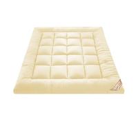 Matelas En Duvet Doux - Tatami En Velours Moelleux, Coussin Épais Et Respirant, Sangles Antidérapantes | Surmatelas Doux Et Durable, Pour Lit Tatami, Voyage En Voiture, , Double, Confort De Couc