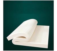Matelas en Latex 100% Naturel, Blanc pour Un Sommeil Frais et Un Bon Maintien, avec Un surmatelas en Latex Naturel épais, Coussin de Chambre à Coucher,10cm,160x180cm(63x71in)