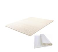 Matelas en Latex 100% Naturel Respirant Bio Et Confortable, Durable Et Pas Facile À Effondrer, Haut Matelas, Matelas en Latex Naturel,4in,120x200cm(47x79in)