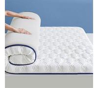 Matelas en latex doux de 9 cm d'épaisseur - Futon en mousse confortable pour la maison et le dortoir, solution de literie parfaite pour les chambres et les appartements d'étudiants