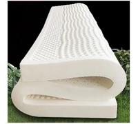 Matelas en Latex Naturel 100% Bio Respirant et Confortable Durable d'épaisseur Parfait pour la Maison et la Chambre à Coucher,4in,140x220cm(55x87in)