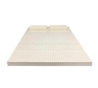 Matelas en latex naturel 140 x 200 cm - Doux et confortable, pas de déformation, ventilation des pores en nid d'abeille, épaisseur de 2,5 cm, compression pour une expédition facile