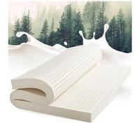 Matelas en Latex Naturel, Compression et Aucune déformation, Ventilation en nid d'abeille, Doux et Confortable, Matelas en Caoutchouc Naturel,2.5cm,140x220cm(55x87in)