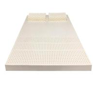 Matelas en latex naturel de 10 cm d'épaisseur - Compression non déformable - Queen Size - 135 x 190 cm - Parfait pour les couples - Confortable - Pour un sommeil confortable - Écologique