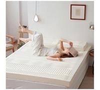 Matelas en latex naturel de 120 x 200 cm, anti-déformation, ventilation en nid d'abeille, doux et confortable, solution de sommeil écologique pour un soutien et une respirabilité optimaux.