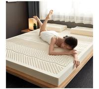 Matelas en Latex Naturel, Pure Green, 1 Place (99 x 190 x 5 cm), fermeté Moyenne, écologique, soulagement des Points de Pression pour Les Personnes Dormant sur Le côté, Soutien Zonal Durable