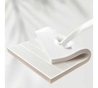 Matelas en latex naturel, soutien des points confort et répartition de la pression pour les épaules, les hanches et le dos, simple, double, hôtel, famille, king size, jumeau, 7,5 cm, 160 x 220 cm (63