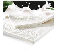 Matelas en latex naturel super doux avec surmatelas, 100 % chic, design simple, matelas relaxant de 10,2 cm, 80 x 200 cm pour un confort ultime