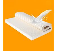 Matelas en Latex Naturel, surmatelas de Soutien Haut de Gamme, Respirant et Confortable pour soulager Les maux de Dos, 5 cm d'épaisseur, 135 x 190 cm