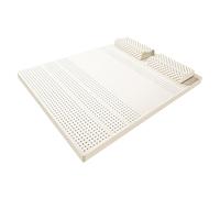 Matelas en Latex Naturel, surmatelas en Latex Naturel - Taille Standard 7,5 cm d'épaisseur, surmatelas en Latex Durable et résistant pour Un Confort Optimal, 150 x 190 cm, Solution de sommei