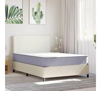 Matelas en Mousse 140x190 cm Double Face Réversible Confort Moelleux | Matelas roulé sous vide, livré en boîte, tissu respirant doux, mousse multicouche, usage quotidien, chambre adulte