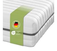 Matelas en mousse à froid 7 zones | 80 x 200 cm | 18 cm d'épaisseur | H4 | ferme | DREAMSTAR Argent