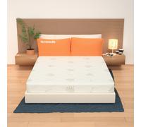 Matelas en mousse à mémoire de forme, 160x200 hauteur 17 cm - Housse amovible...