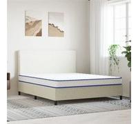vidaXL Matelas en mousse à mémoire de forme 200 x 160 x 17 cm