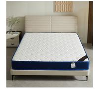 Matelas en mousse à mémoire de forme de 8 pouces, taille double, taille moyenne, ferme, lit dans une boîte, couleur blanc, 22 cm, 135 x 190 cm