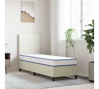 Matelas en Mousse à Mémoire de Forme Literie Accessoire de Lit Chambre vidaXL