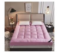 Matelas en mousse à ressorts ensachés fermeté moyenne - Soutien orthopédique pour les dormeurs lourds Soulagement de la pression Rose 180 x 200 cm Parfait pour un sommeil confortable et des nuits