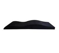 Matelas En Mousse De Forme Incurvé Salon de beauté Extension de cils incurvée Surmatelas de lit Table de massage en velours Matelas for cils Lit for salon de beauté Pour Salon De Beauté(Black mattress
