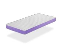SHAULA Matelas en mousse respirante 90 x 160 Onix, hauteur 14 cm, ergonomique et adaptable