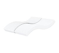 vidaXL Matelas en mousse blanc 160x200 cm dureté H2/H3