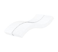 vidaXL Matelas en Mousse Blanc 80x210 cm dureté H2 H3