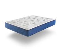 Matelas 160x200 Memolatex Epaisseur 26 Cm Renforcement Lombaire En Latex Et Mousse A Memoire De Forme Blanc