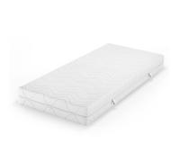 Matelas en mousse froide, 100x200cm 20 cm de hauteur, Blanc, Vitalispa 12578
