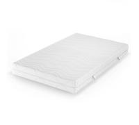 Matelas en mousse froide, 140x200cm 20 cm de hauteur, Blanc, Vitalispa 12580