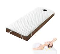 Matelas en mousse haute densité avec trou respirant et coussin antidérapant pour table de 4 cm d'épaisseur 70 x 190 cm